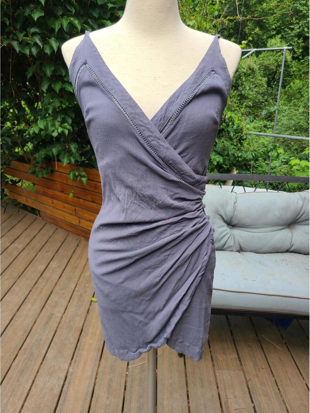 Free People Faux Wrap Dress